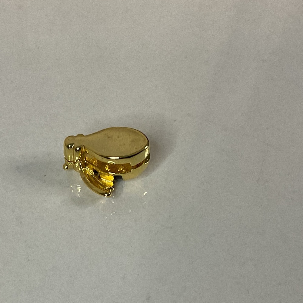 π 14K Gold Plated Sterling Silver Reflexion Bee Clip Charm - Picture 9 of 12